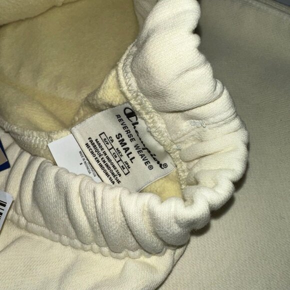 CHAMPION Women's Sweatpant Joggers in Cream - Picture 8 of 8